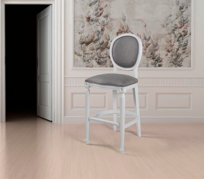 Madalyon Ahşap Bar Sandalyesi