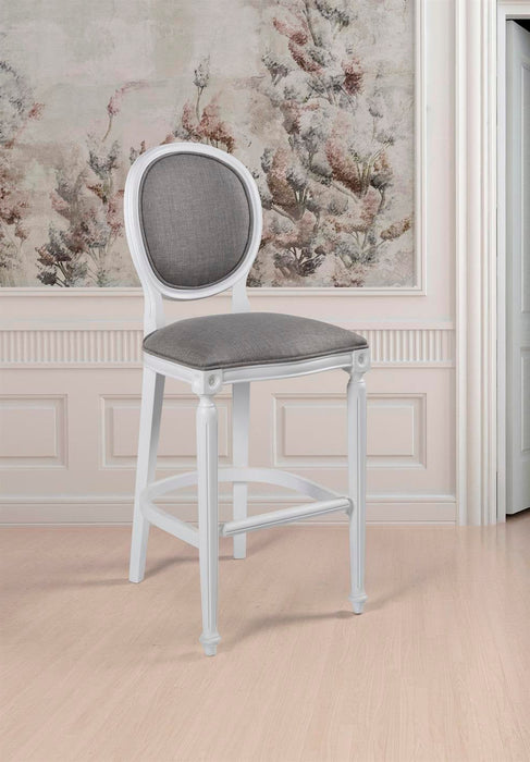 Madalyon Ahşap Bar Sandalyesi