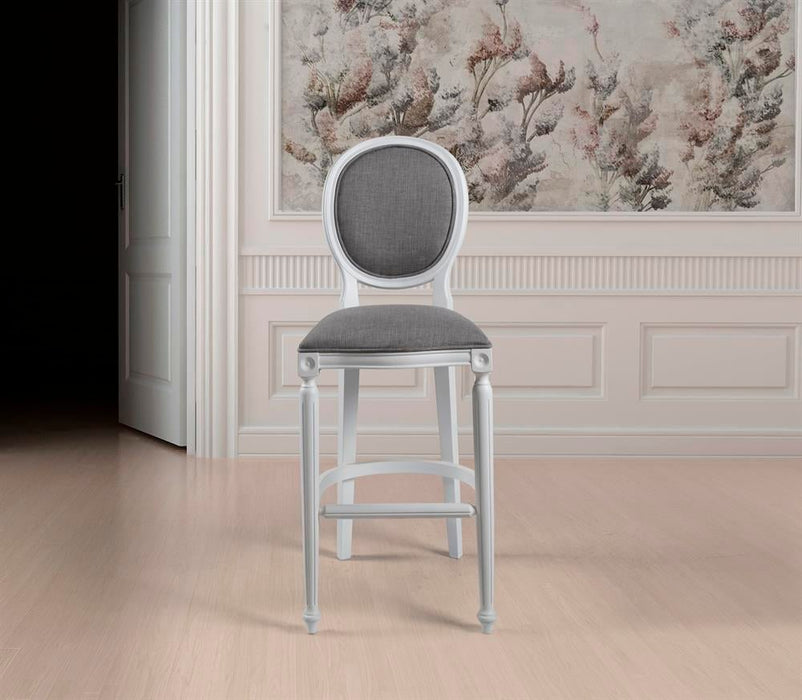 Madalyon Ahşap Bar Sandalyesi