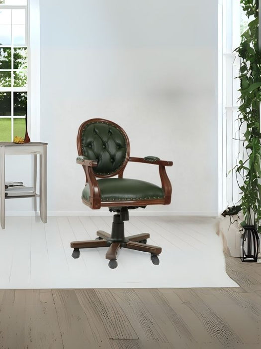 Madalyon Ahşap Çalışma Sandalyesi