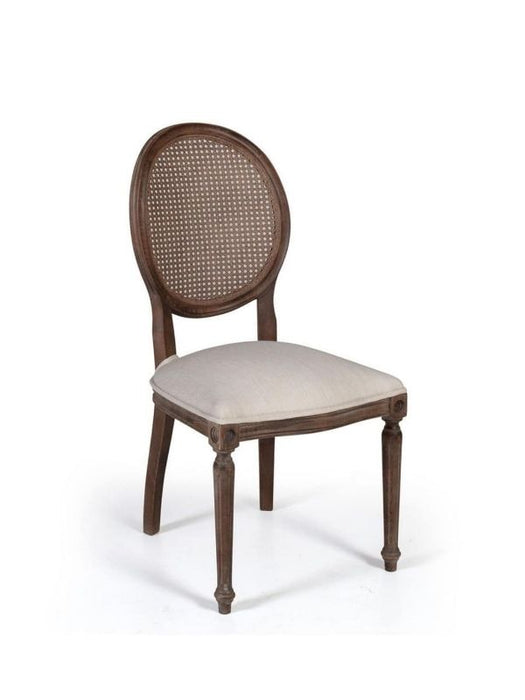 Madalyon Hazeranlı Ahşap Klasik Sandalye