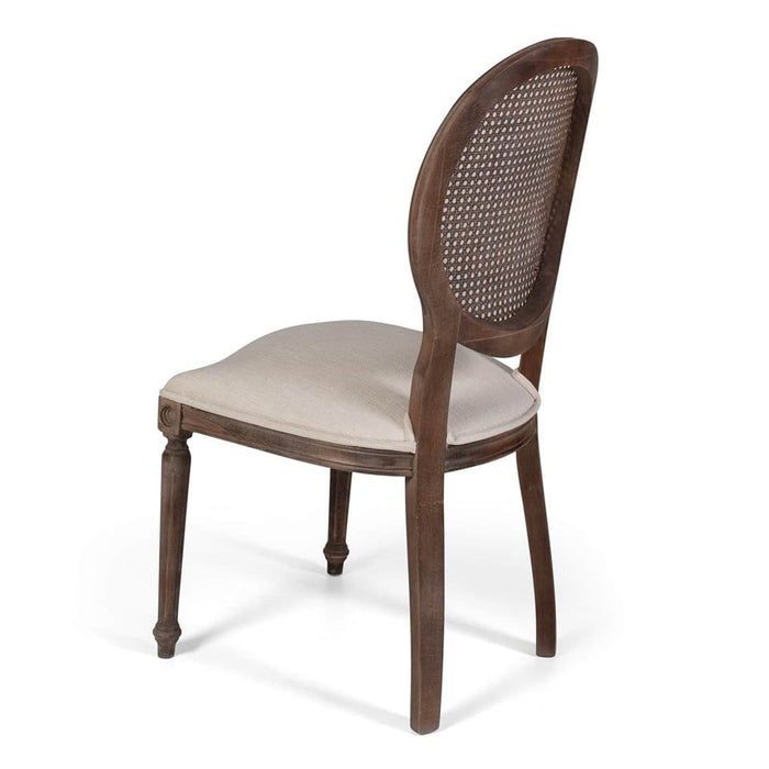 Madalyon Hazeranlı Ahşap Klasik Sandalye