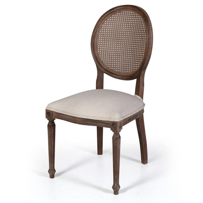 Madalyon Hazeranlı Ahşap Klasik Sandalye