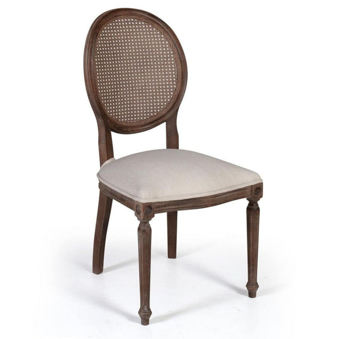 Madalyon Hazeranlı Ahşap Klasik Sandalye