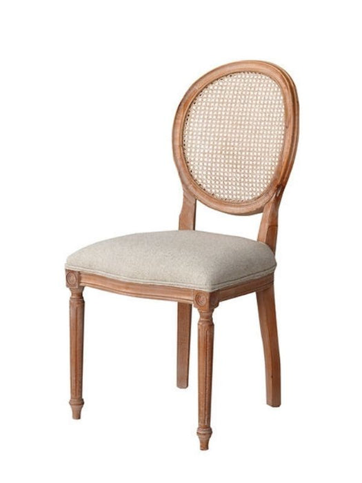 Madalyon Hazeranlı Ahşap Klasik Sandalye