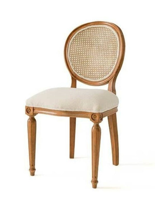 Madalyon Hazeranlı Ahşap Sandalye