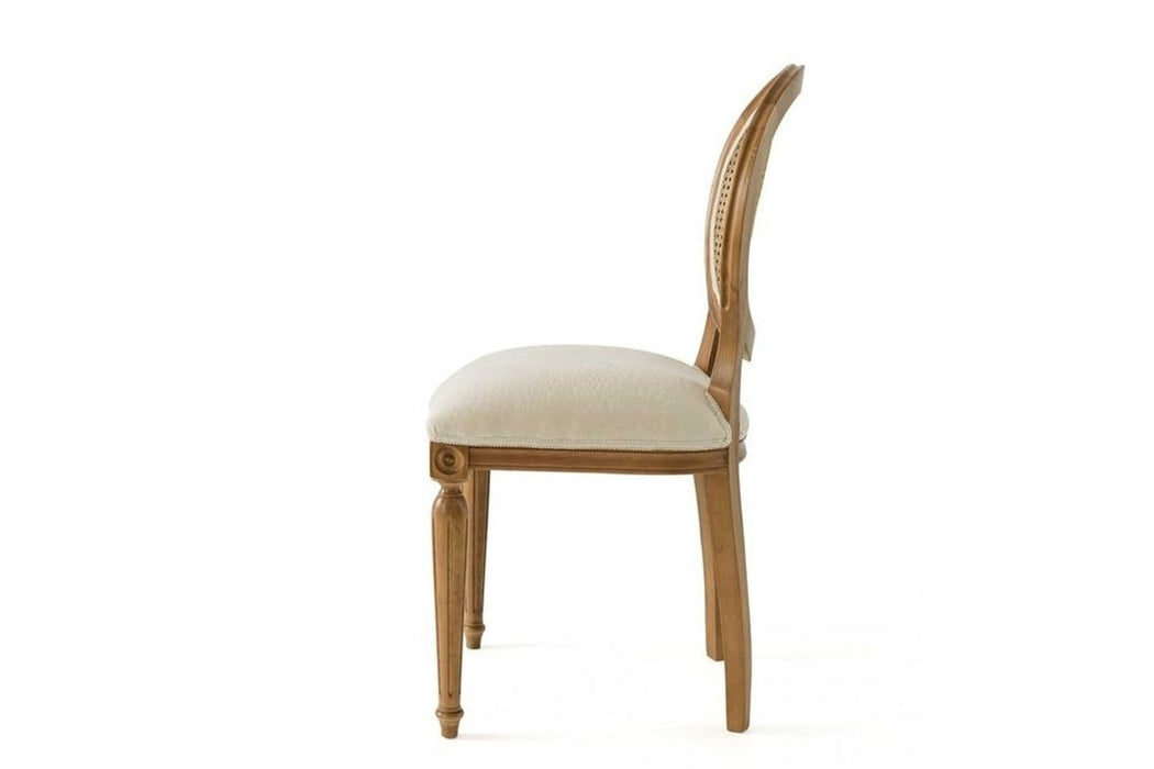 Madalyon Hazeranlı Ahşap Sandalye