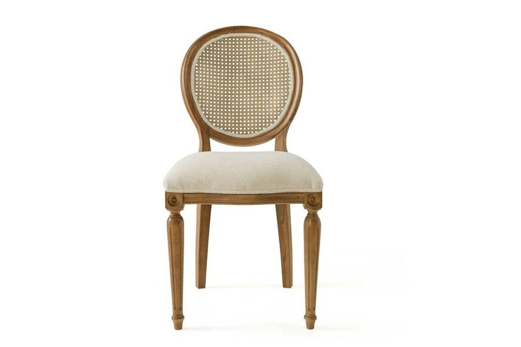 Madalyon Hazeranlı Ahşap Sandalye