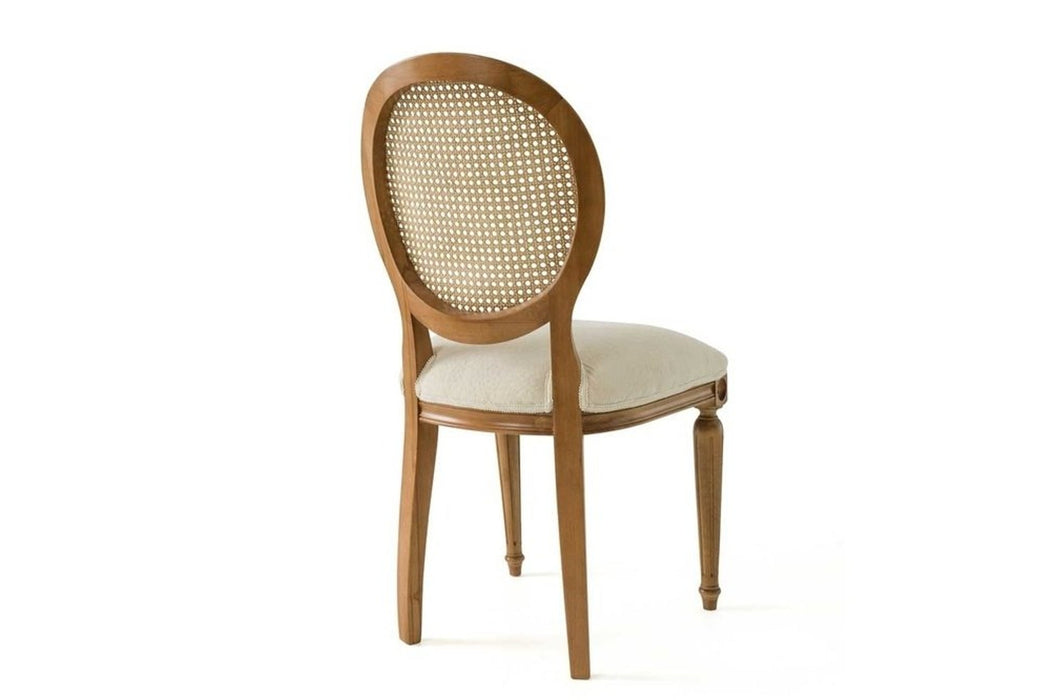 Madalyon Hazeranlı Ahşap Sandalye