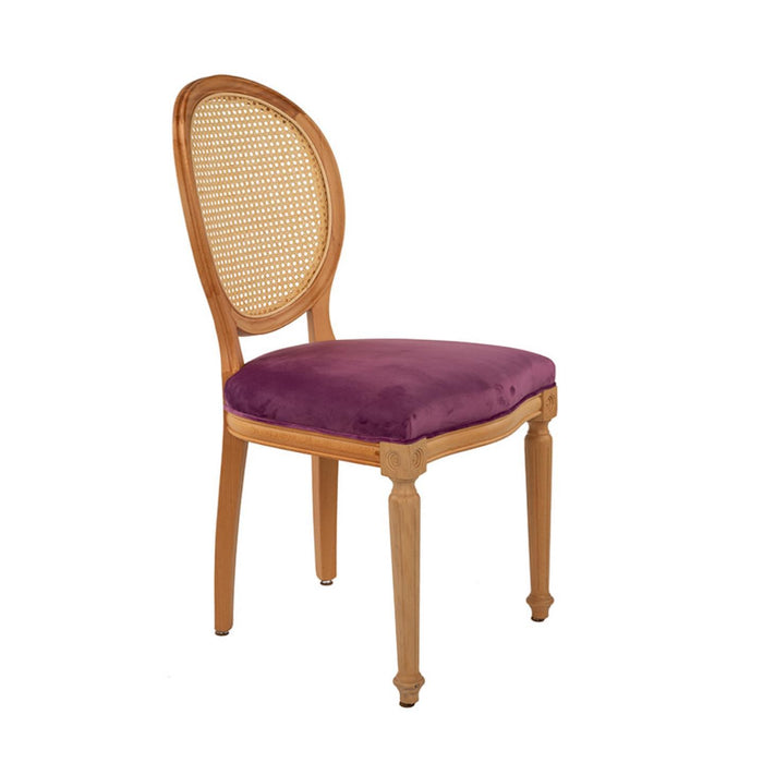 Madalyon Hazeranlı Ahşap Sandalye