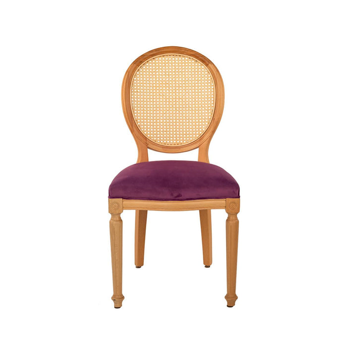 Madalyon Hazeranlı Ahşap Sandalye