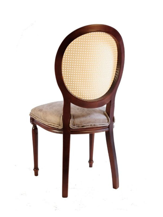 Madalyon Hazeranlı Ahşap Sandalye