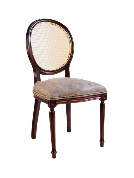 Madalyon Hazeranlı Ahşap Sandalye