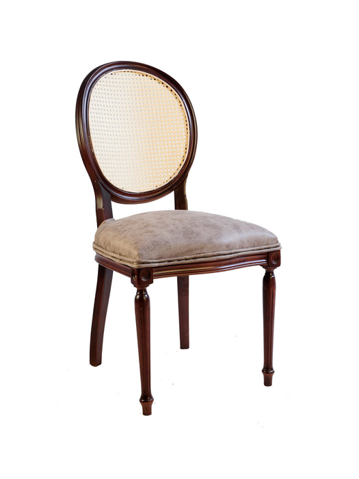 Madalyon Hazeranlı Ahşap Sandalye