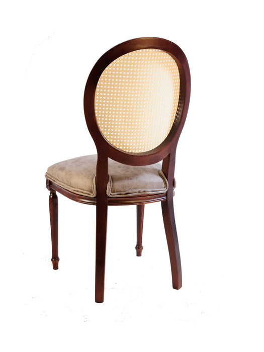 Madalyon Hazeranlı Ahşap Sandalye