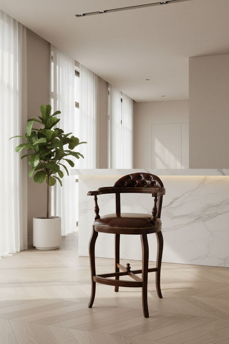 Majesta Classic Ahşap Bar Sandalyesi