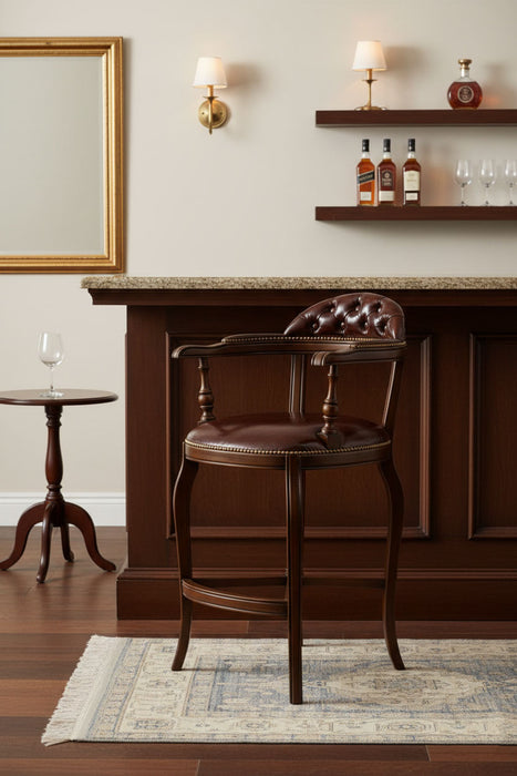 Majesta Classic Ahşap Bar Sandalyesi