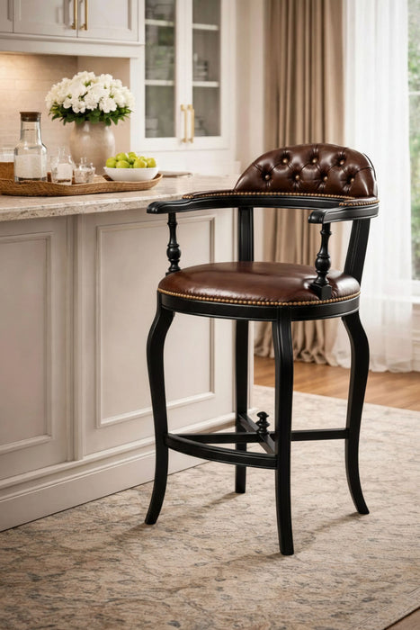 Majesta Classic Ahşap Bar Sandalyesi