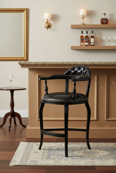 Majesta Classic Ahşap Bar Sandalyesi