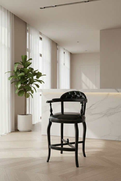 Majesta Classic Ahşap Bar Sandalyesi
