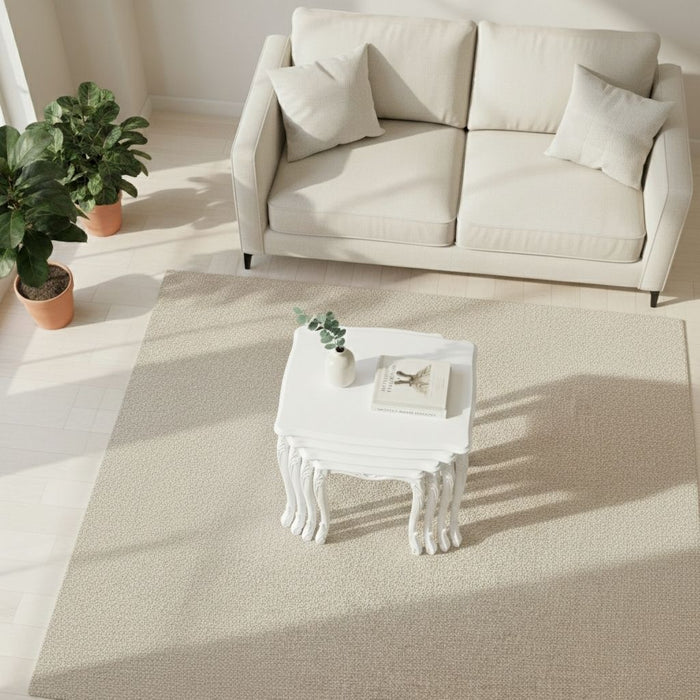 Majestic Fransız Still 4'lü Ahşap Zigon Sehpa