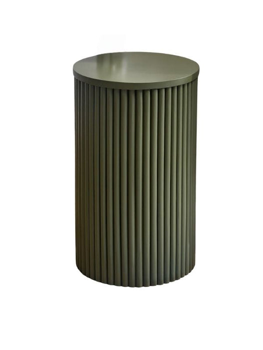 Mariposa Bohem Ahşap Yan Sehpa