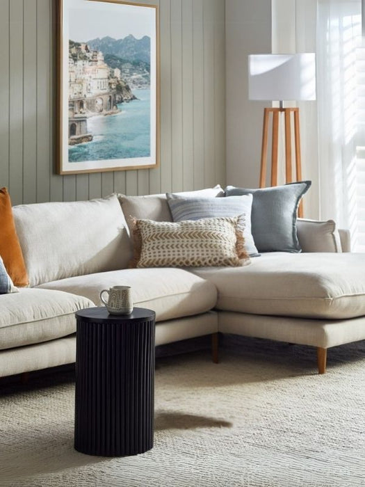 Mariposa Bohem Ahşap Yan Sehpa