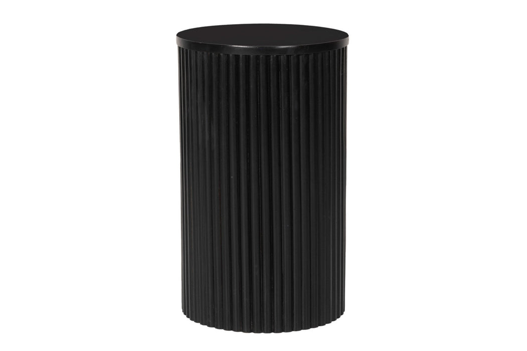 Mariposa Bohem Ahşap Yan Sehpa