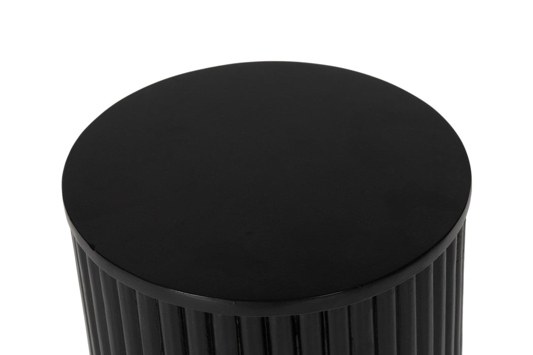 Mariposa Bohem Ahşap Yan Sehpa