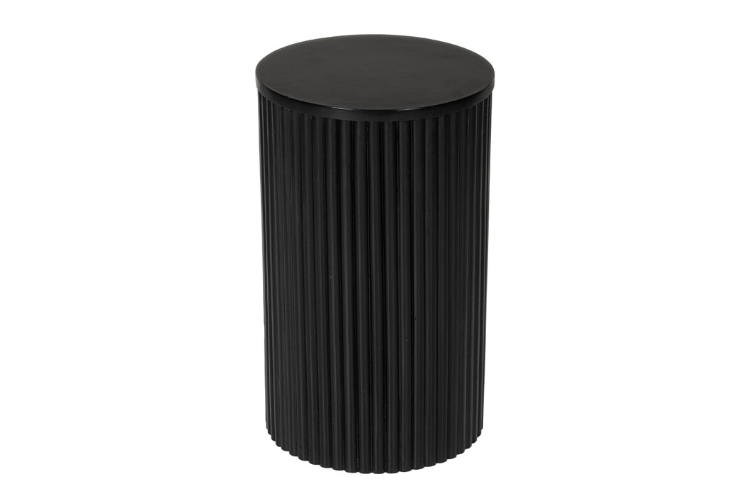 Mariposa Bohem Ahşap Yan Sehpa