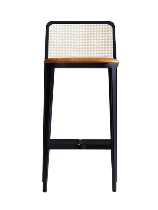 Martha Hazeranlı Ahşap Bar Sandalyesi