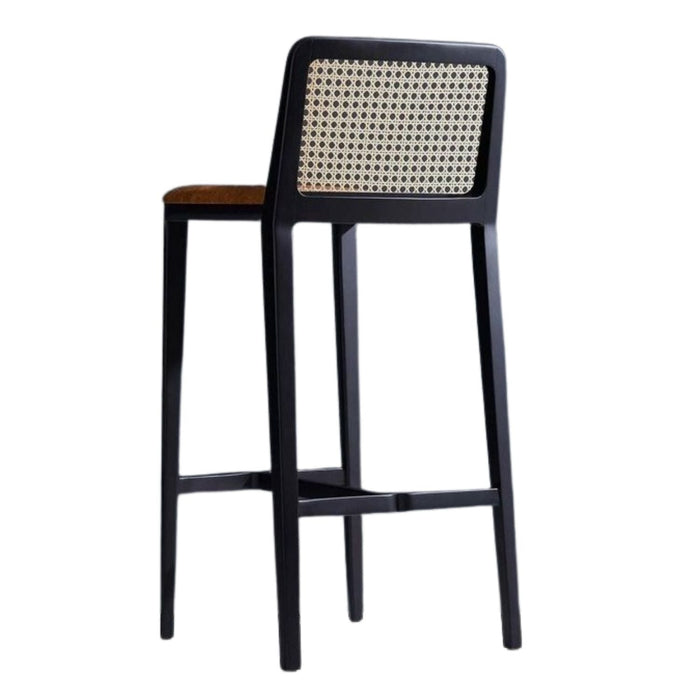 Martha Hazeranlı Ahşap Bar Sandalyesi