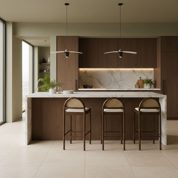 Merlin Hazeranlı İskandinav Bar Sandalyesi