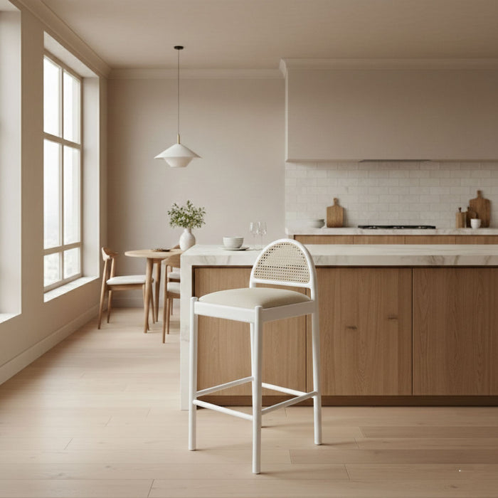 Merlin Hazeranlı İskandinav Bar Sandalyesi