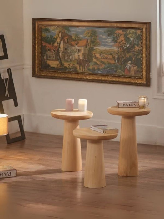 Mushroom 3'lü Zigon Sehpa