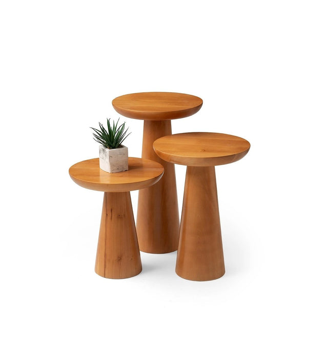 Mushroom 3'lü Zigon Sehpa