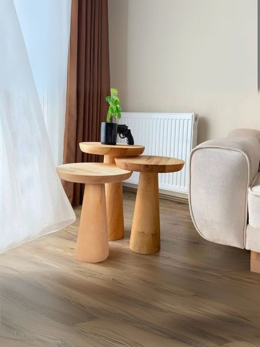 Mushroom Üçlü Zigon Sehpa