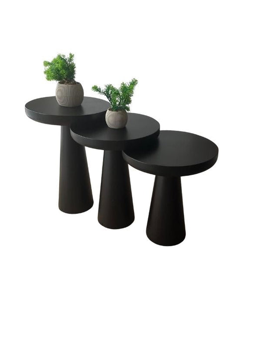 Mushroom Üçlü Zigon Sehpa