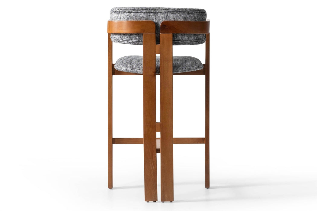 Narvik İskandinav Ahşap Bar Sandalyesi