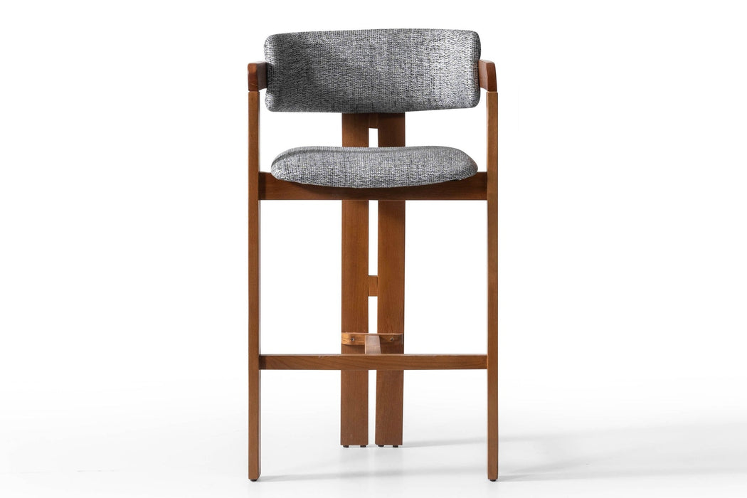 Narvik İskandinav Ahşap Bar Sandalyesi