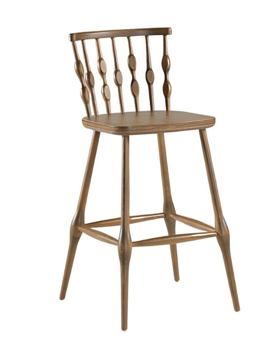 Natura Retro Ahşap Bar Sandalyesi