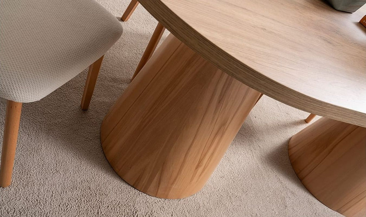 Nivara Bohem Ahşap Yemek Masası 90x170