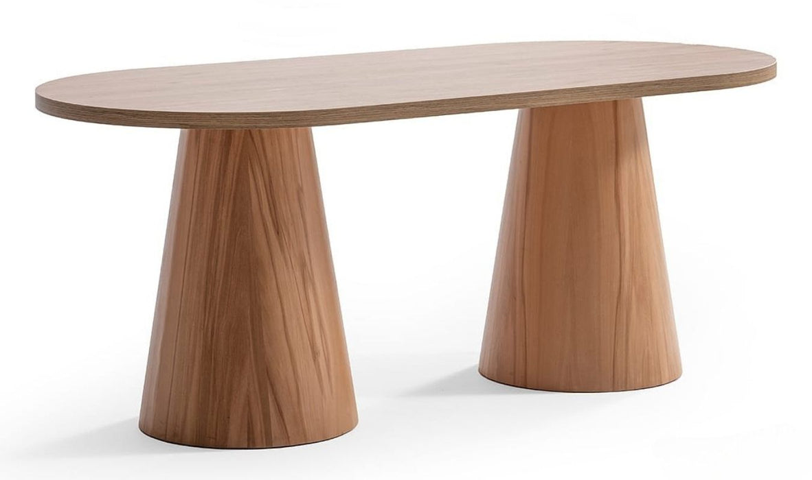 Nivara Bohem Ahşap Yemek Masası 90x170