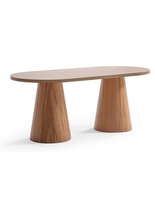 Nivara Bohem Ahşap Yemek Masası 90x180