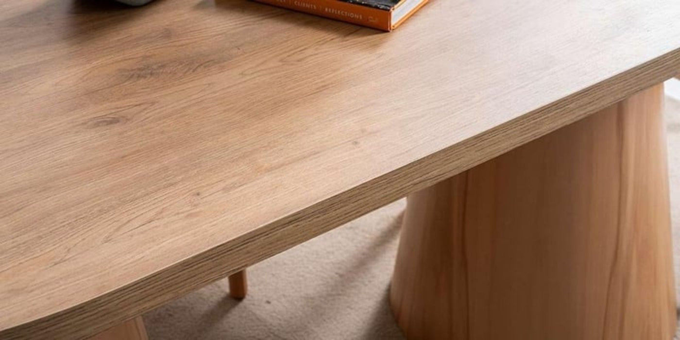 Nivara Bohem Ahşap Yemek Masası 90x180