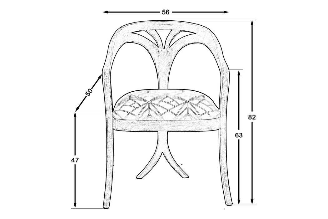 Nora Ahşap Yemek Sandalyesi