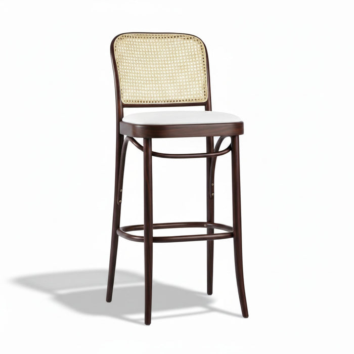 Norella Bistro Ahşap Bar Sandalyesi