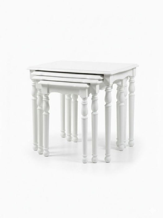 Capri 4'lü Ahşap Zigon Sehpa