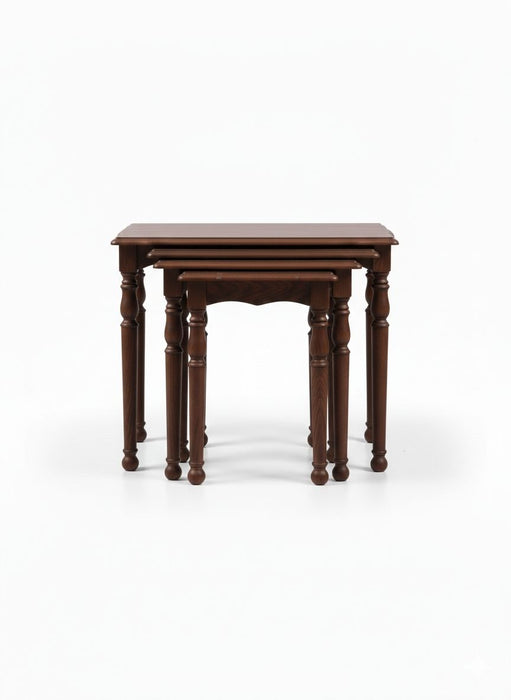 Capri 4'lü Ahşap Zigon Sehpa