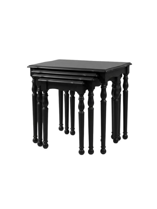 Capri 4'lü Ahşap Zigon Sehpa